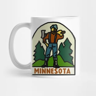 Minnesota Bunyan Decal Mug